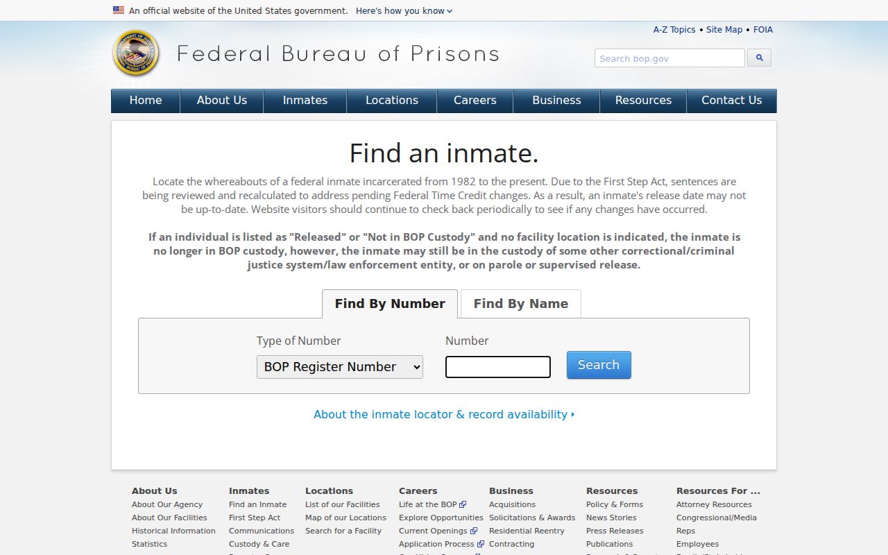 Federal custody lookup related to a Camden County arrest
